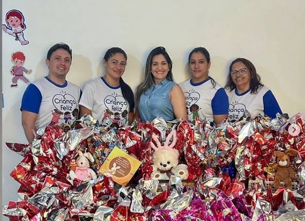 Ovos de Páscoa para todas as criança cadastradas no Programa Criança Feliz