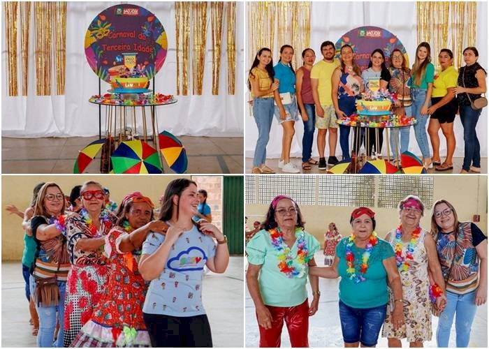 Carnaval da terceira idade em São José da Lagoa Tapada