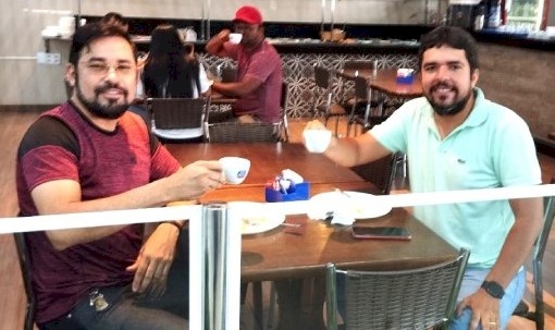 Vereador, Eugênio Rodrigues, e Fábio Braga