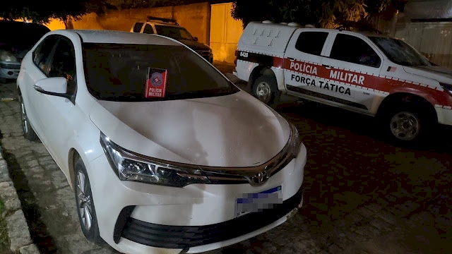 Veículos recuperados pela PM no Sertão da Paraíba
