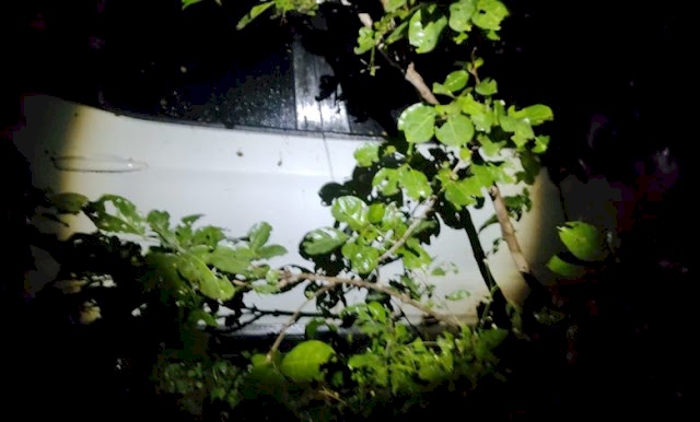 Carro usado na explosão de carro-forte em Aparecida