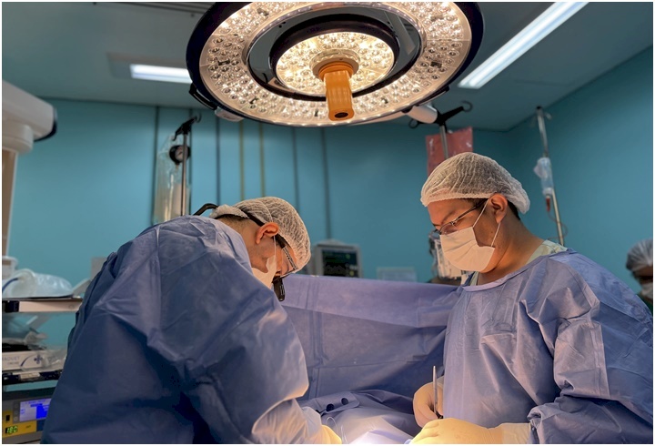 Equipe de transplante na Paraíba