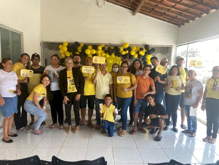 Grupo Comunitário que assistiu a palestra