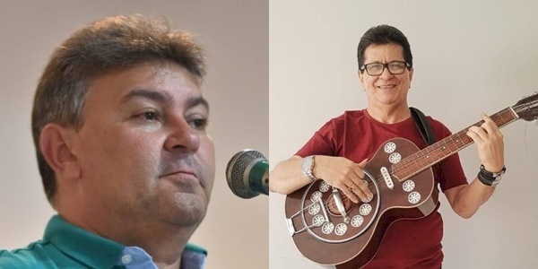 Poetas repentistas Hipólito Moura e Raimundo Caetano 