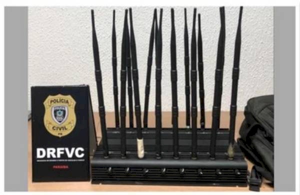 Equipamento apreendido em poder de uma Organização Criminosa