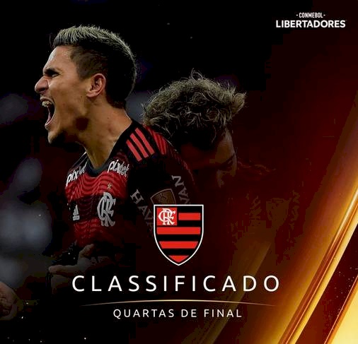 Flamengo se classificou para as quartas de final da Copa Libertadores