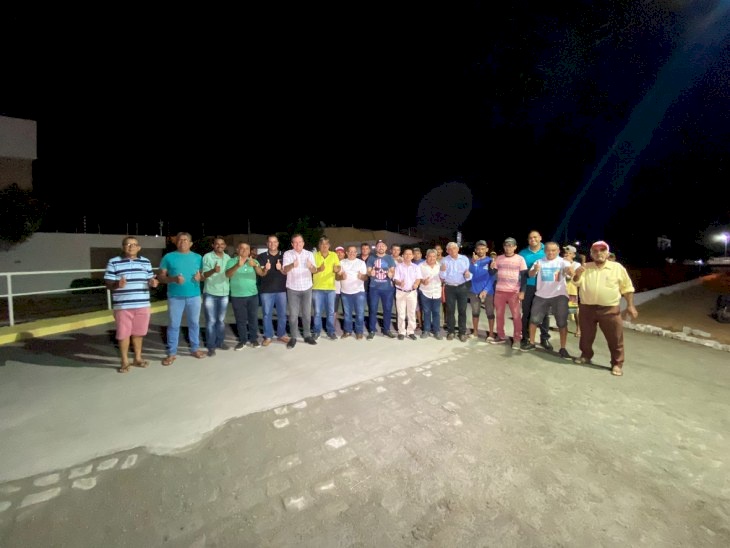 Inauguração de obras do governo Tyrone