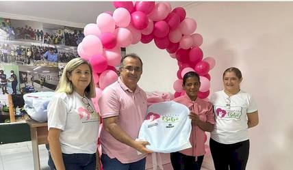 Mais uma entrega de enxovais através do Programa Meu Bebê
