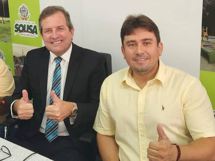 Coletiva de imprensa para anunciar ações e inaugurações em Sousa