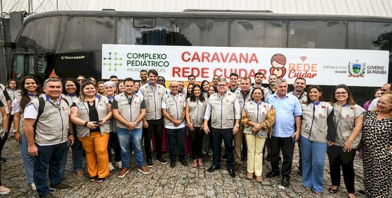 Abertura oficial da Caravana Rede Cuidar 2023, na Paraíba 