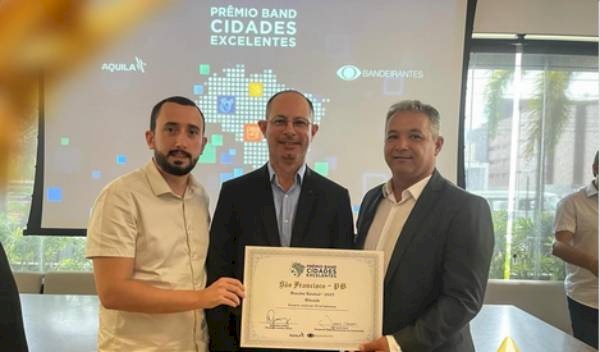 1° lugar na categoria Educação do Prêmio Band Cidades Excelentes