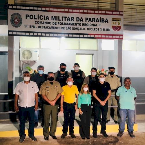 Polícia Militar inaugura Sede do Destacamento Policial no Distrito de São Gonçalo