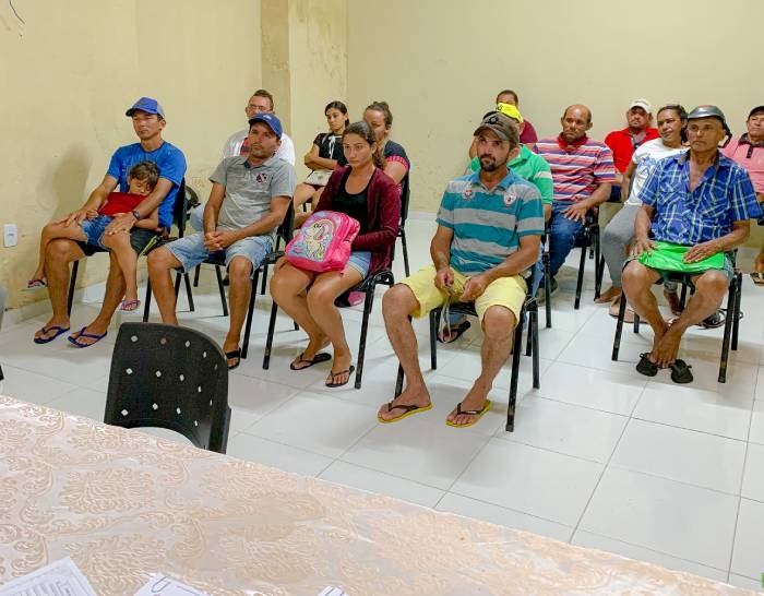 Reunião com Agricultores familiares em São José da Lagoa Tapada