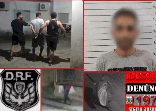Preso por força de mandado de prisão preventiva