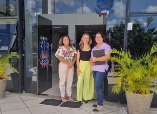 Fátima Santos, Cristiane Modesto (Bayeux) e Liana Urquiza
