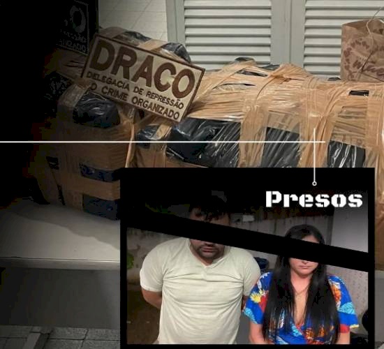 Prisão de casal entre Aparecida e Pombal