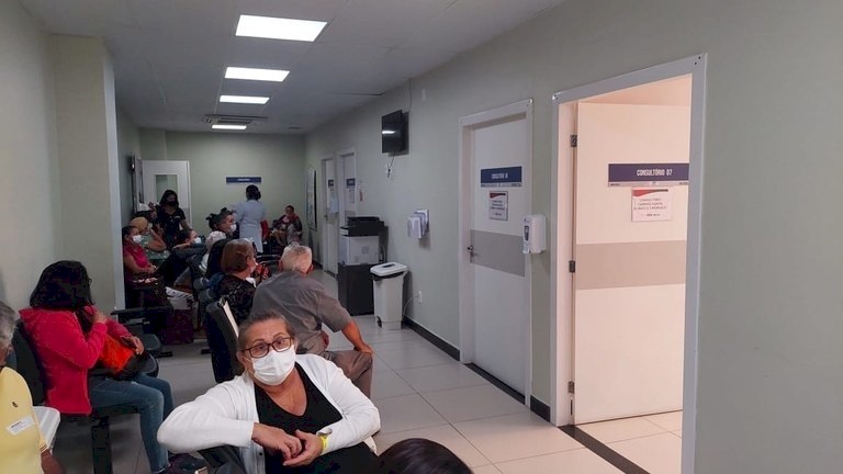 Atendimento no ambulatório do Hospital Metropolitano 