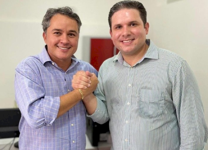 Senador Efraim Filho, e o Deputado Federal, Hugo Motta