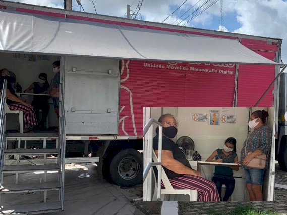 Veículo Movel do Programa Amigo do Peito em Marizópolis 