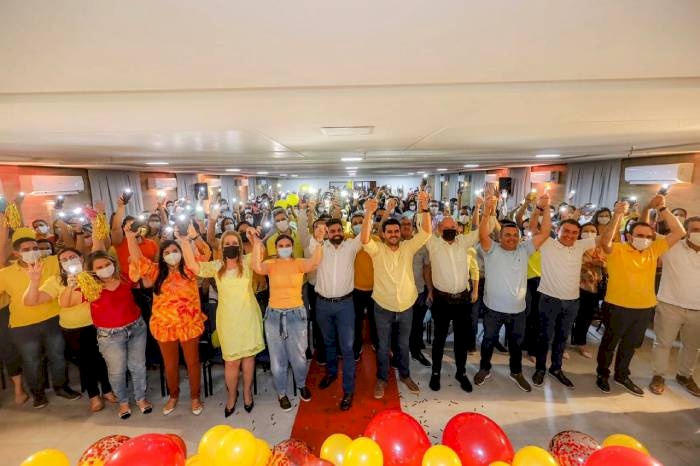 Wilson Filho em João Pessoa firma parceria para as eleições deste ano com o pré-candidato a deputado federal Geraldo Medeiros (PSB)