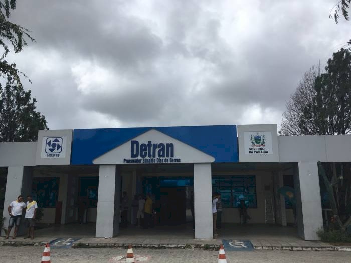 Detran do estado da Paraíba
