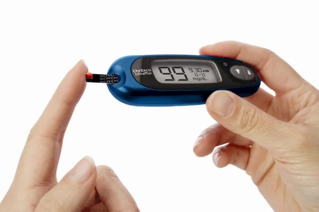 Teste de monitoramento de diabetes 