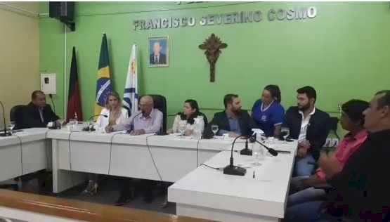 Plenário da Câmara de Vereadores de Aparecida