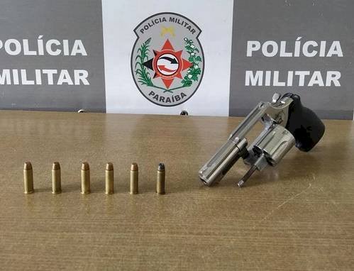 Mais uma arma de fogo é tirada de circulação pela Polícia Militar na Paraíba