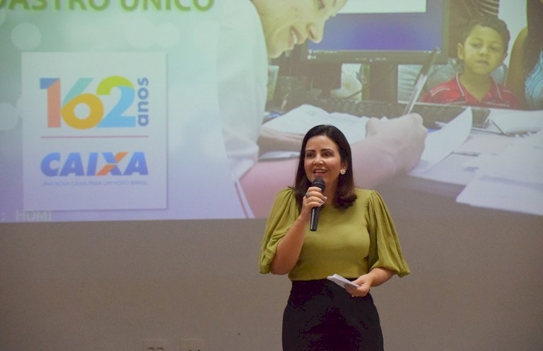 Secretária de estado do desenvolvimento humano da Paraíba, Pollyanna Dutra