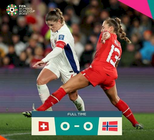 Suíça e Noruega ficam no 0 a 0 pelo Grupo A