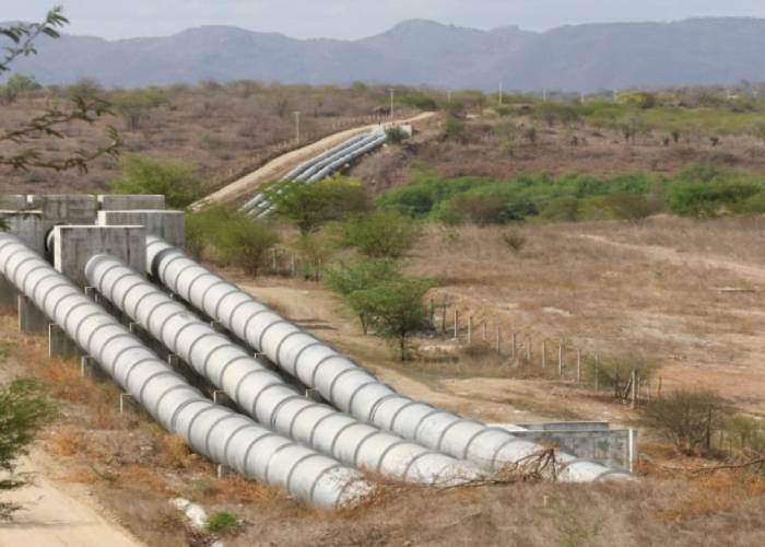 Visita as obras do canal Acauã-Araçagi