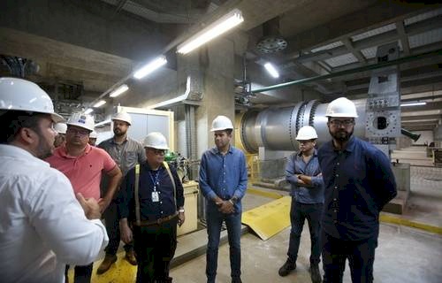 Vistoria das estruturas do Eixo Norte do Projeto de Integração do Rio São Francisco