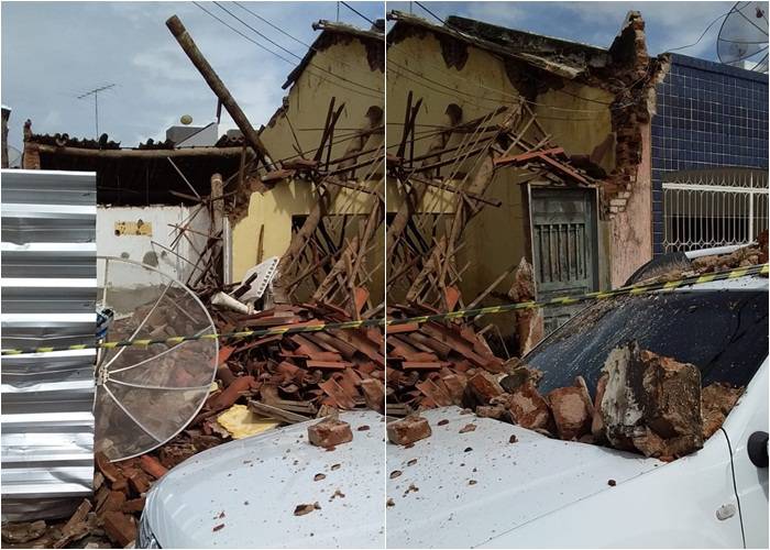 Casa Desabou em Sousa