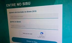 Inscrições para o Sistema de Seleção Unificada (Sisu)
