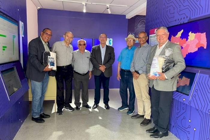 Visita de um grupo de conselheiros e executivos do Amazonas