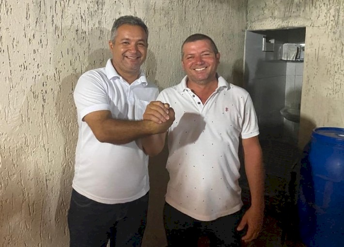 Prefeito Gerôncio Júnior com o Vereador, Bodão