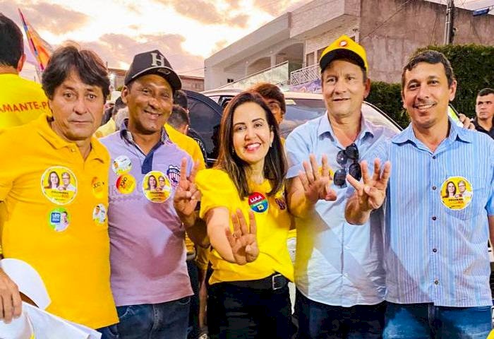 Candidata a senadora Pollyanna Dutra garante mais apoios à sua caminhada ao Senado Federal