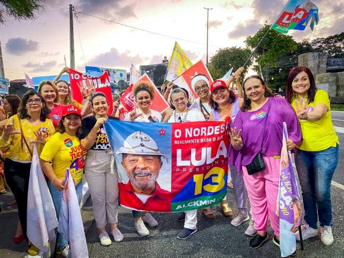  “Mulheres em ação com Lula e João” 