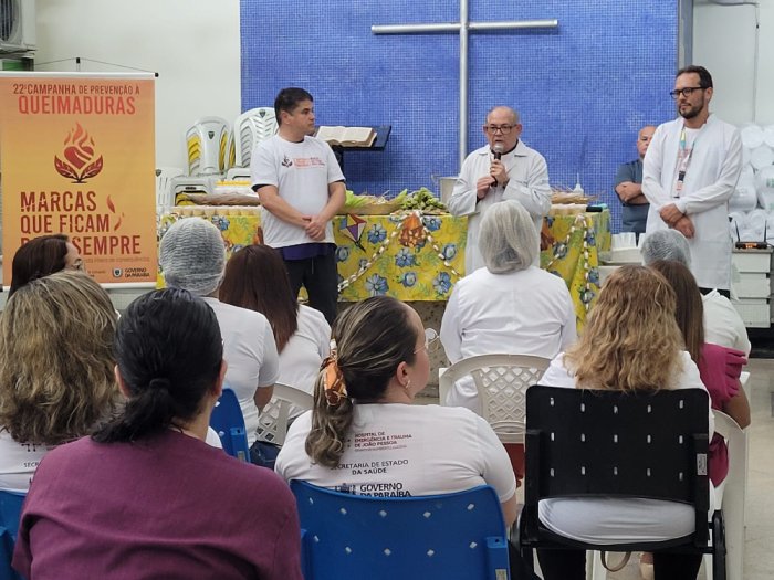 Campanha de prevenção de queimaduras