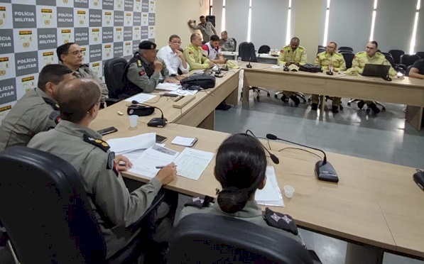 Reunião entre o MPPB, FPF e órgãos de segurança 