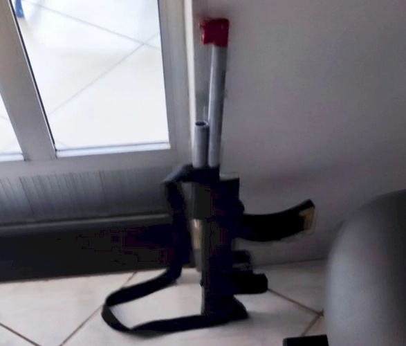Apreensão de simulacro de fuzil, em São José de Piranhas