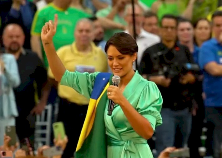 Michelle Bolsonaro, ex-primeira Dama do Brasil