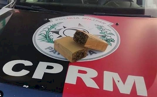 Apreensão de drogas pela Polícia Militar