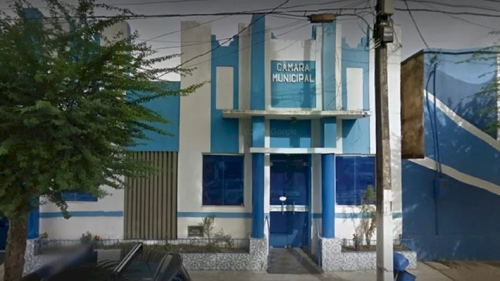 Frente da Câmara de Vereadores de Sapé