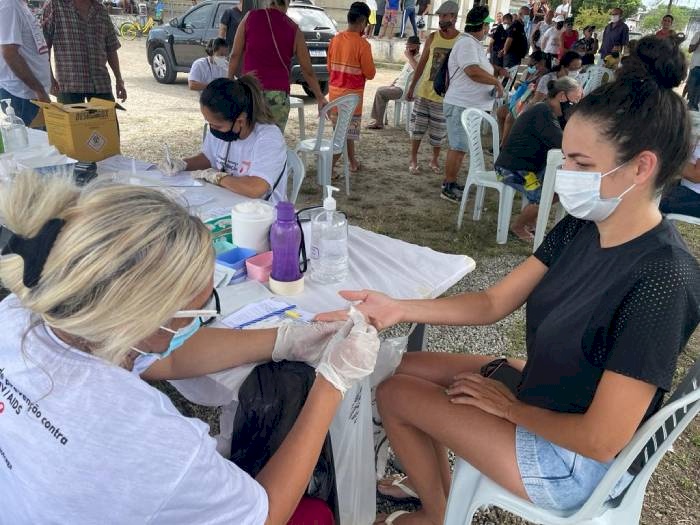 Teste rápido de HIV, Sífilis e Hepatites