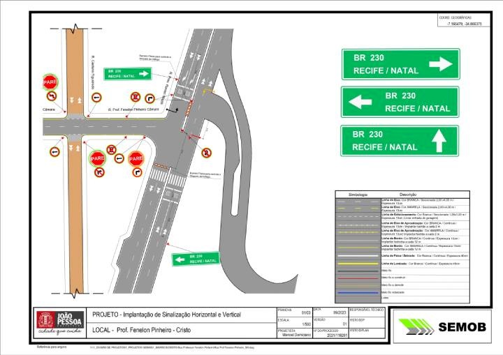 Vias da BR 230 em obras na Capital
