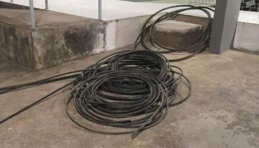 Homens são presos suspeitos de furtar fios de cobre em cidades da PB