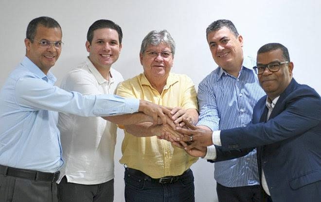Apoio à reeleição do governador João Azevêdo (PSB)