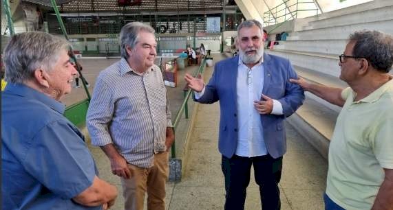 Encontro com o presidente da Confederação Brasileira de Handebol