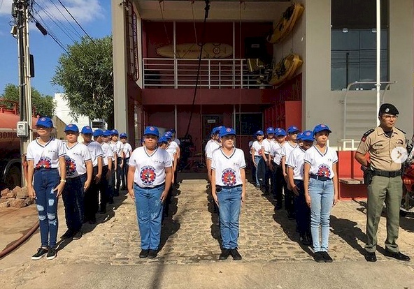 Visita ao 6º Batalhão de Bombeiros Militar, em Sousa